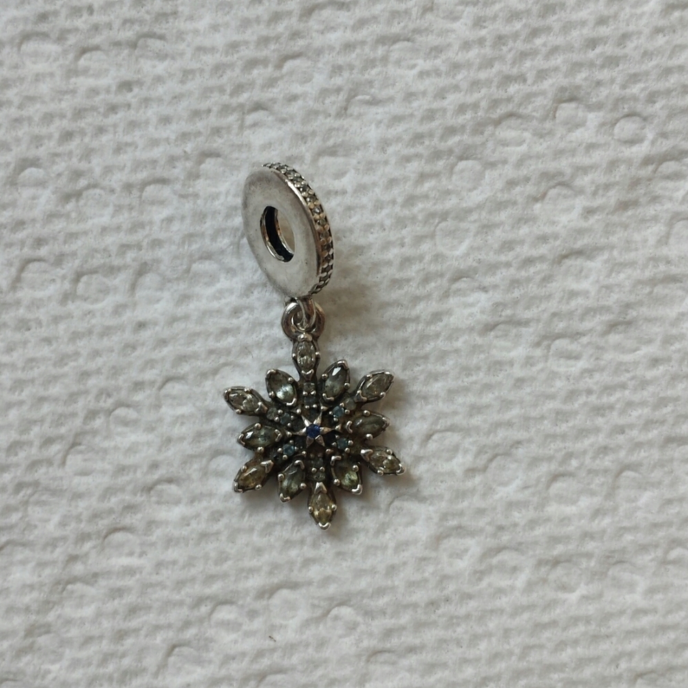 Pandora Snowflake Dangle Charm